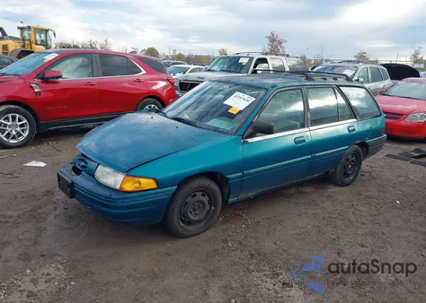 1994 Ford Escort Lx/Sport from USA, damaged, VIN 1FARP15J3RW315417